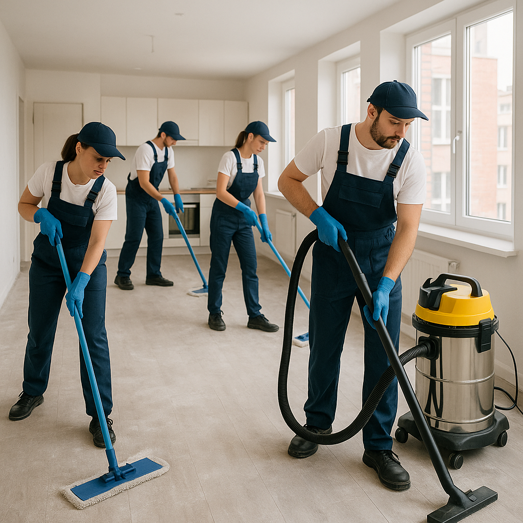 Nettoyage après sinistre et après travaux
