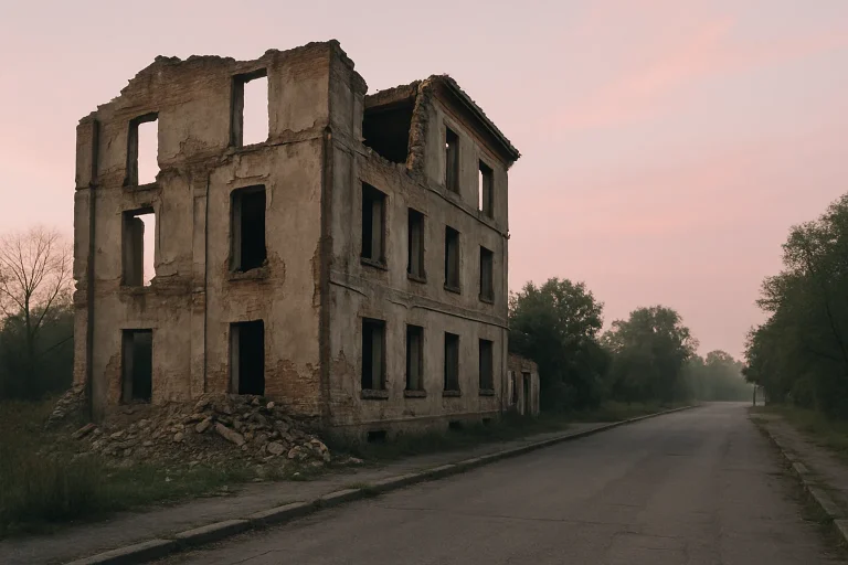 Bâtiment en ruine dans l'Aube nécessitant une remise en état après expulsion.